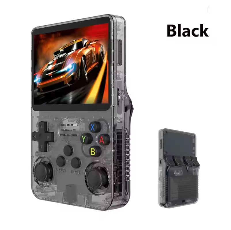 Open Source R36S Retro Handheld Video Game Console Linux System 3.5 Inch IPS Screen Portable Pocket Video Player 64GB 128G Games