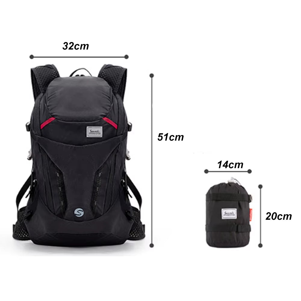Lightweight Portable Foldable Backpack Waterproof Backpack Folding Bag Ultralight Outdoor Pack for Unisex Travel Hiking X228D