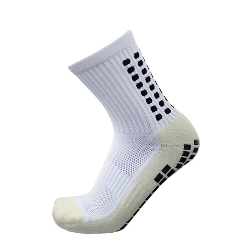 New Sports anti Slip Soccer Socks Cotton Football Men Grip Socks Calcetas Antideslizantes De Futbol